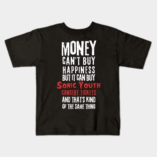 sonic youth money cant buy Kids T-Shirt